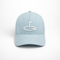 Coastal Blue Performance Golf Hat - Front Logo